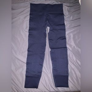 Lululemon Ebb To Street Legging Heathered Navy Blue Size 6 Yoga Pilates Gym